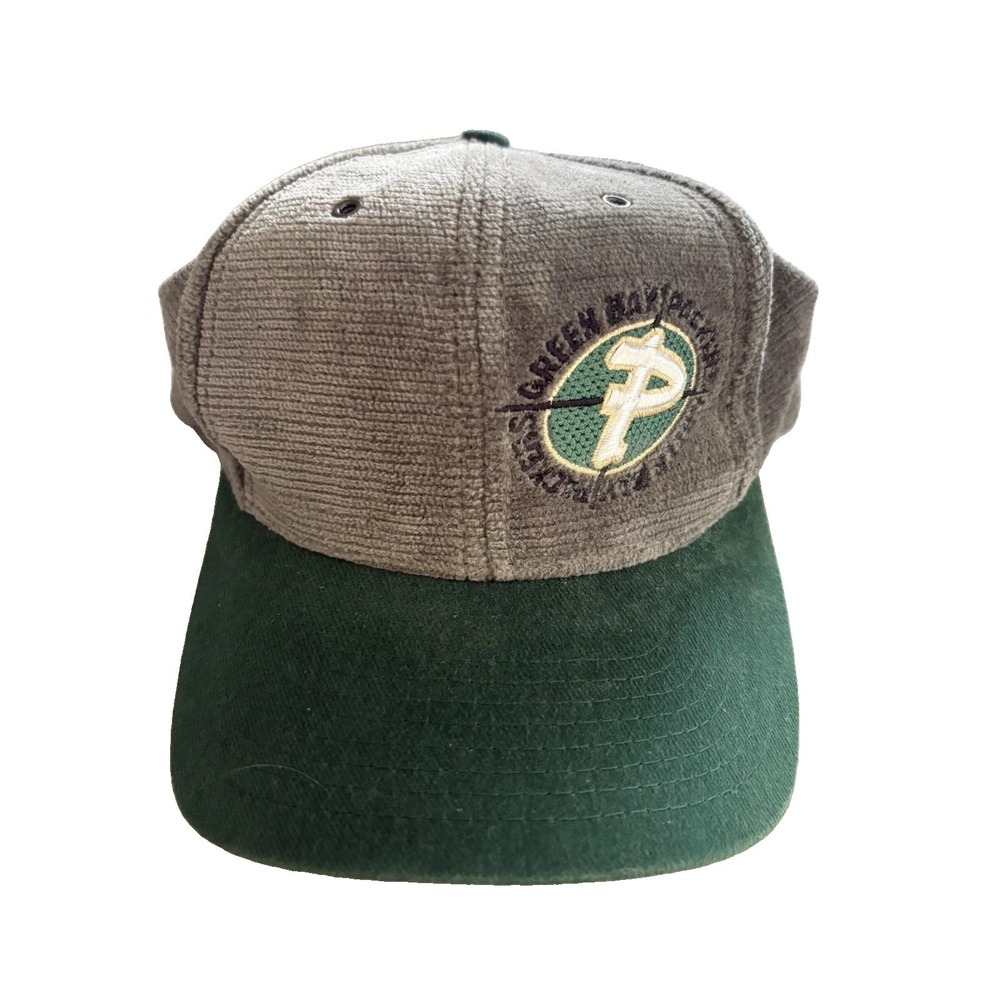 Vtg Green Bay Packers Hat Sports Specialties Velvet Velour Snapback Cap Rare NFL